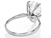 14k White Gold Pear Shape White IGI Certified Lab-Grown Diamond Solitaire Ring 2.00ct F/VS1