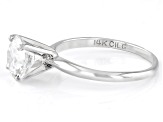 14k White Gold 2.00ct Round White IGI Certified Lab-Grown Diamond Solitaire Ring F/VS1