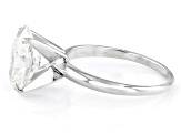 14k White Gold 3.00ct Oval White IGI Certified Lab-Grown Diamond Solitaire Ring F/VS1