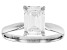 14k White Gold Emerald Cut White IGI Certified Lab-Grown Diamond Solitaire Ring 2.00ct F/VS1