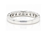 White Lab-Grown Diamond 14kt White Gold Ring 1.00ctw