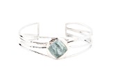 Barse Jewelry Green Seraphinite Sterling Silver Terra  Cuff Bracelet