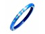 Acrylic Rave Slip On Bangle Bracelet in Royal Blue