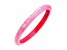 Acrylic Rave Slip On Bangle Bracelet in Pink