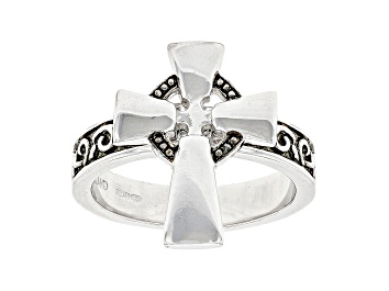 Picture of Sterling Silver Celtic Cross Ring