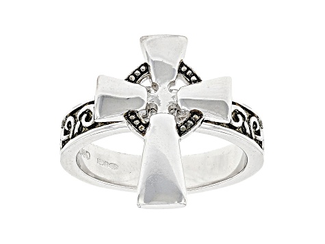 Sterling Silver Celtic Cross Ring