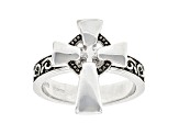 Sterling Silver Celtic Cross Ring