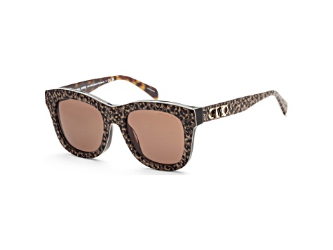 Michael Kors Women's Empire Square 52mm Brown Sunglasses | MK2193U-189073-52