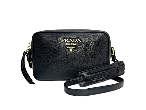 PRADAバッグ Prada Black Saffiano Lux Bauletto Tote Bag ○ Labellov