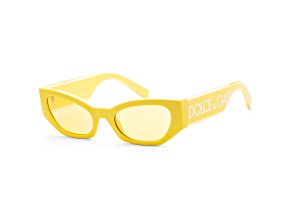 Dolce & Gabbana Women's 52mm Yellow Sunglasses