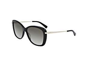 Longchamp Women's 56mm Black Sunglasses