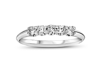 Picture of 0.30ctw Diamond Wedding Band Ring in 14k White Gold