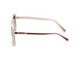 Coach Women's Fashion 56mm Milky Ivory Sunglasses | HC8375-57475M-56
