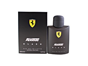 Scuderia Ferrari Black Eau De Toilette Spray For Men By Ferrari - 4.23 oz (125 ml)