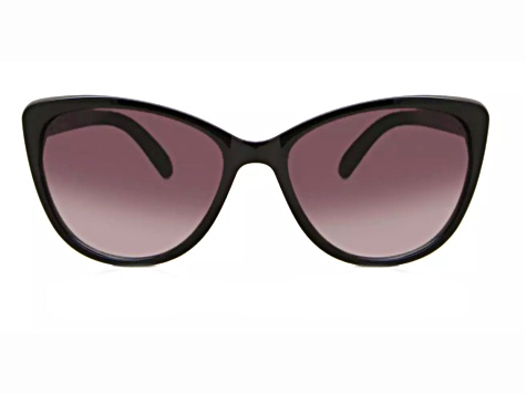 Oscar de la Renta Luxury Designer Sunglasses  Gradient Lens frame Black/Smoke OSCAR by Oscar de la Renta Women main image 4