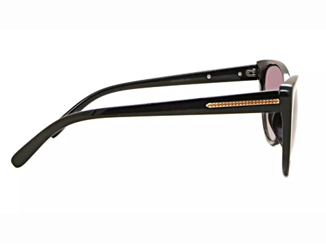 Oscar de la Renta Designer Cat Eye Sunglasses Black & Gold Gradient Lenses Oscar de la Renta - Oscar 1289 Sunglasses for Women – ModaFrames main image 2