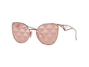 Prada Women's Fashion 59mm Pink Gold Sunglasses | PR-50ZS-SVF05T
