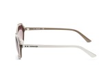Calvin Klein Women's 57mm Cream Taupe Sunglasses