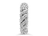 Judith Ripka 2.75ctw Bella Luce Diamond Simulant Rhodium Over Sterling Silver Ring