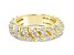 Judith Ripka 2.75ctw Bella Luce Diamond Simulant 14k Gold Clad Open Design Ring