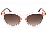 Kate Spade Tamara Pink and Tortoise Cat Eye Frame / Brown Lenses Sunglasses