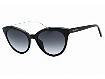 Picture of Kate Spade Tamara Black Frame / Dark Gray Lenses Sunglasses