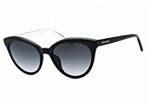 Kate Spade Tamara Black Frame / Dark Gray Lenses Sunglasses