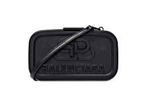 Balenciaga Lunch Box Black Small Shoulder Bag