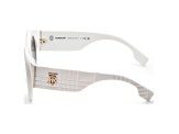 Burberry Women's Margot 49mm White Sunglasses | BE4370U-300787