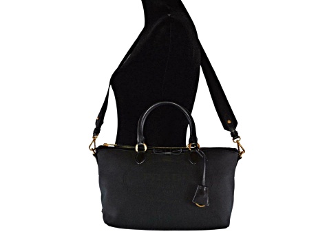 【関税&送料込】Prada Black Canvas Crossbody Bag Prada Womens Tessuto Nylon Black Camera Bag Crossbody 1BH089