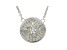 Judith Ripka White Topaz Accented Rhodium Over Sterling Silver Star Station Necklace