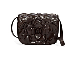 Valentino Garavani Atelier Bag 03 Rose Edition Brown Leather Crossbody Bag
