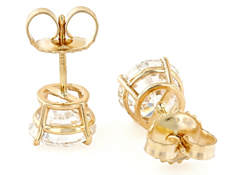 Certified Round White Lab-Grown Diamond F/VS1 14k Yellow Certified Round White Lab-Grown Diamond F/VS1 14k Yellow