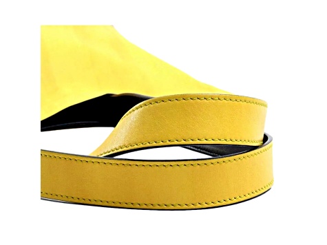 Fendi Pack Yellow Box Leather Shopping Large Tote Bag - 14M4BA | JTV