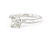 White Lab-Grown Diamond 14kt White Gold Solitaire Ring 1.00ct