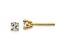 14K Yellow Gold Lab Grown Diamond 3/8ctw VS/SI GH 4 Prong Earrings