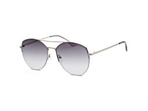 Calvin Klein Women's Fashion 57mm Silver Sunglasses | CK20121S-045