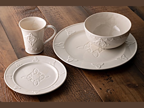 Belleek Trinity Knot Bowl