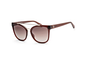 Kate Spade Women's Alenka 55mm Brown Sunglasses | ALENKA-009Q-HA