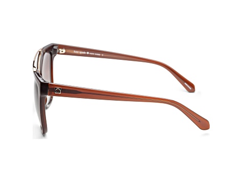 Kate Spade Women's Alenka 55mm Brown Sunglasses | ALENKA-009Q-HA
