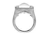 Judith Ripka "Cairo" 0.60ctw Bella Luce® Rhodium Over Sterling Silver Ring