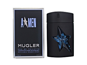 Angel Men Eau De Toilette Spray For Men By Thierry Mugler - Refillable - 3.4 Oz / 100 Ml
