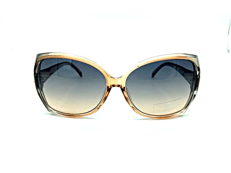 OSCAR by Oscar de la Renta Brown Oversize Cat Eye Frame  display picture 2