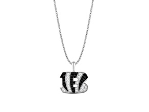 True Fans Cincinnati Bengals Pendant With 18" Chain