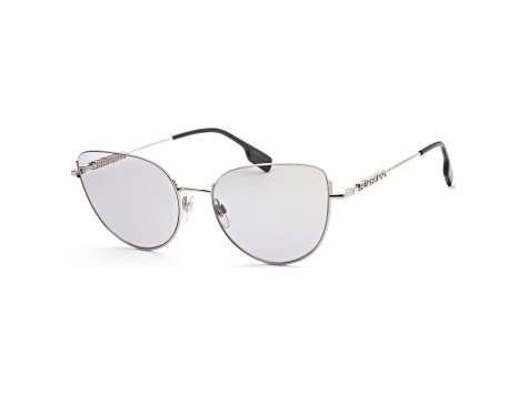 Burberry Women's Harper 58mm Silver Sunglasses|BE3144-1005M3-58