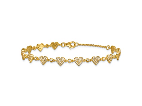 Judith Ripka Haute Collection Cubic Zirconia 14k Gold Clad Rolling
