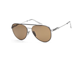 Prada Men's Fashion 57mm Gunmetal Matte/Shiny Sunglasses | PR-54ZS-16F01T