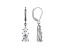 White Cubic Zirconia Platium Over Sterling Silver April Birthstone Earrings 6.30ctw