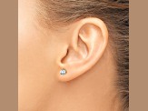 14K Yellow Gold Lab Grown Diamond 7/8ctw VS/SI GH 3 Prong Earrings