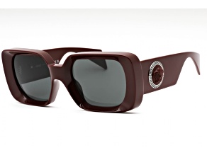 Versace Bordeaux Frame / Dark Gray Lenses Sunglasses
